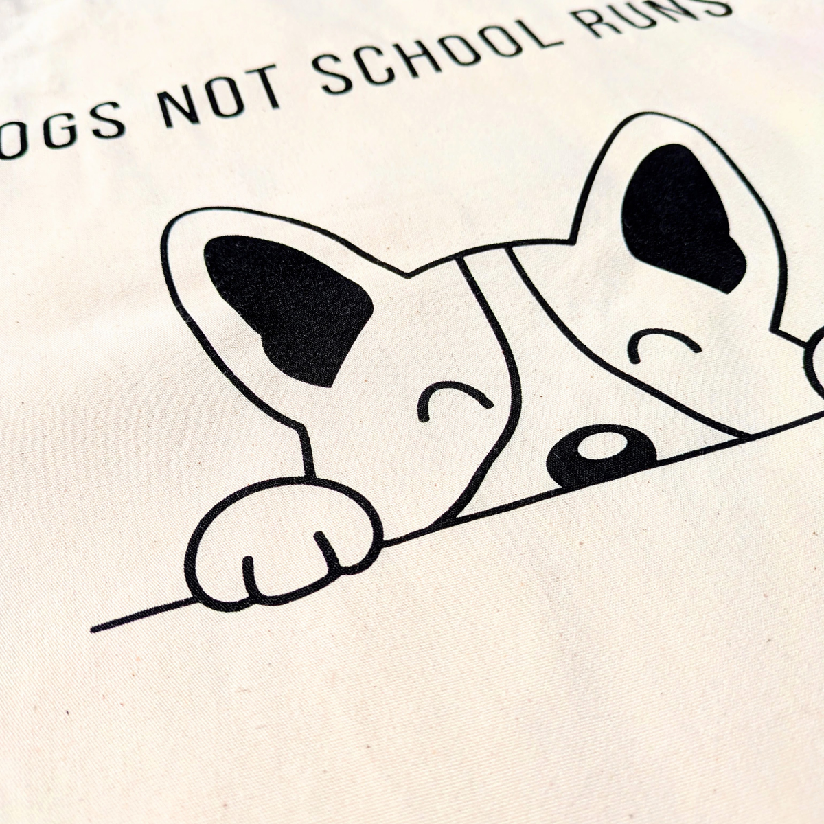 Dogs not school runs