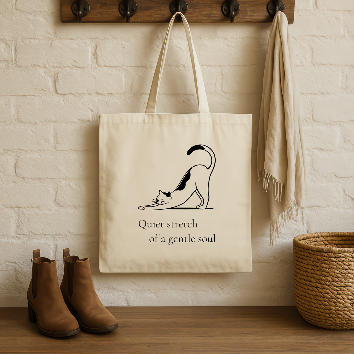 Quiet stretch of a gentle soul