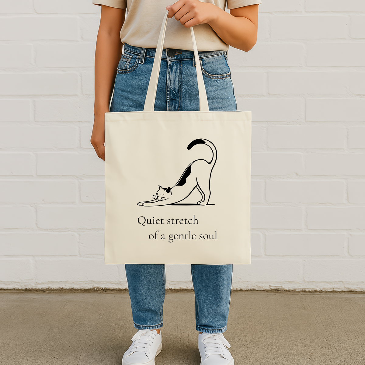 Quiet stretch of a gentle soul