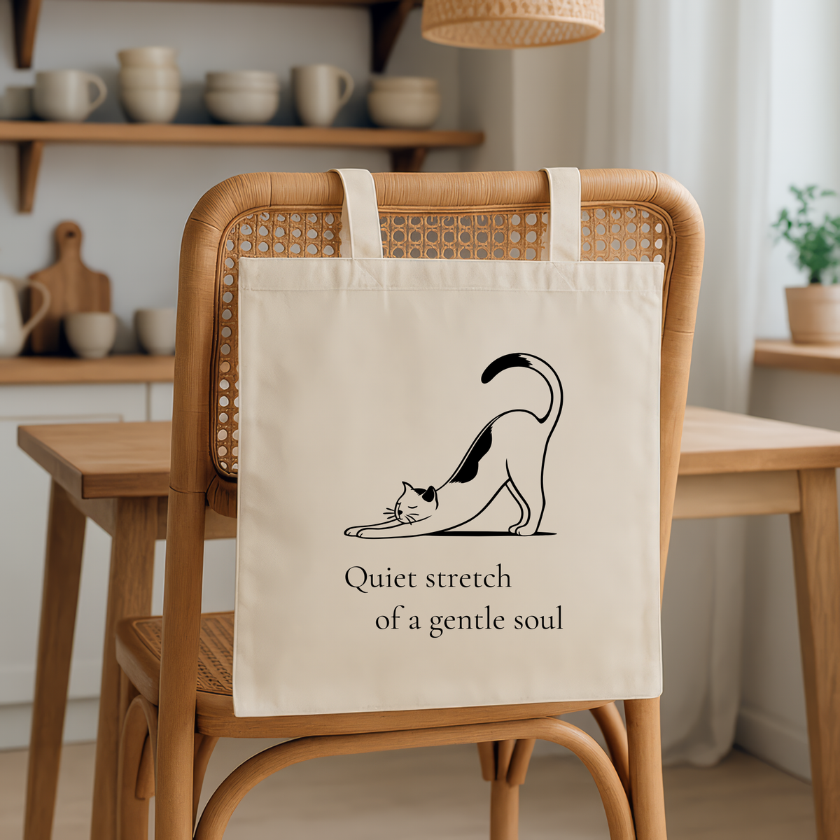 Quiet stretch of a gentle soul